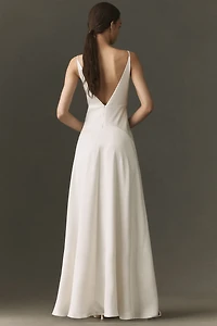 BHLDN Maxi Slip Dress