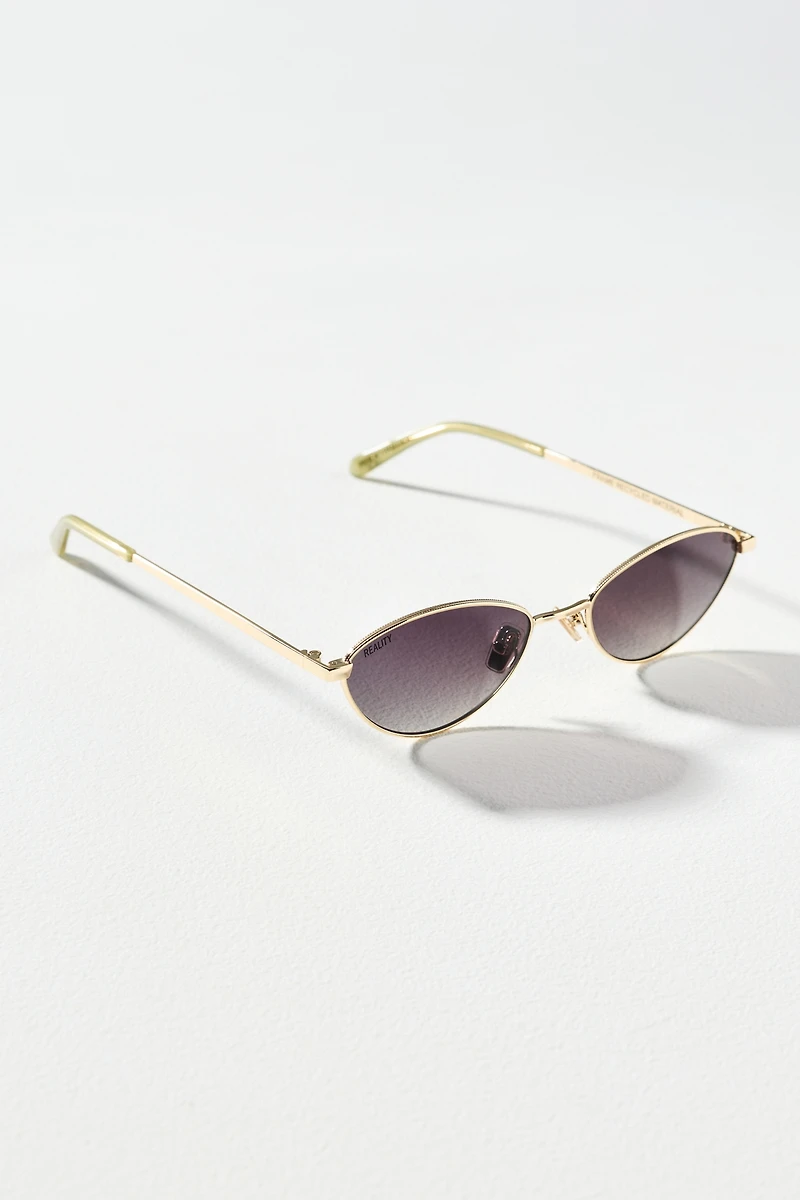 Reality Eyeware Faster Than Light Cat-Eye Sunglasses