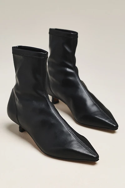 Maeve Pointed-Toe Sock Booties