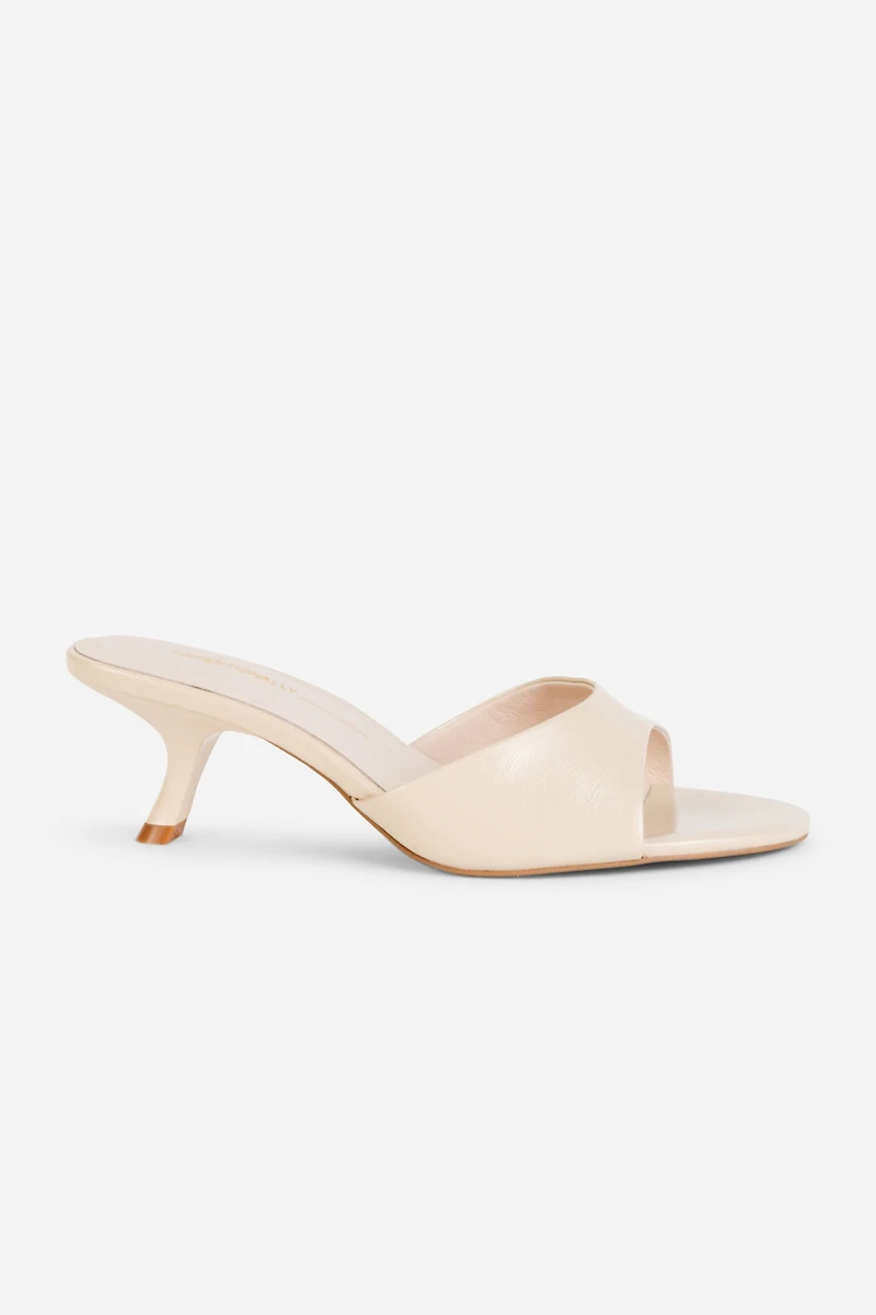 Intentionally Blank Given Mule Kitten Heels