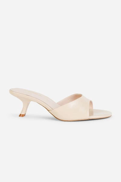 Intentionally Blank Given Mule Kitten Heels