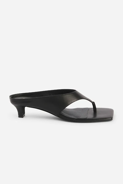 Intentionally Blank Year Ahead Thong Kitten Heels