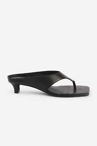 Intentionally Blank Year Ahead Thong Kitten Heels