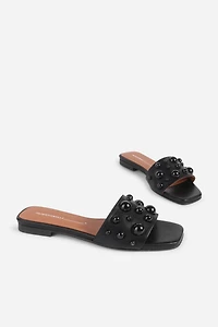 Intentionally Blank Cocktail Beaded Slides