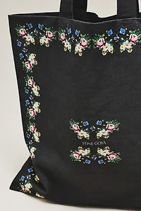 Stine Goya The Floral Frame 100% Cotton Tote Bag