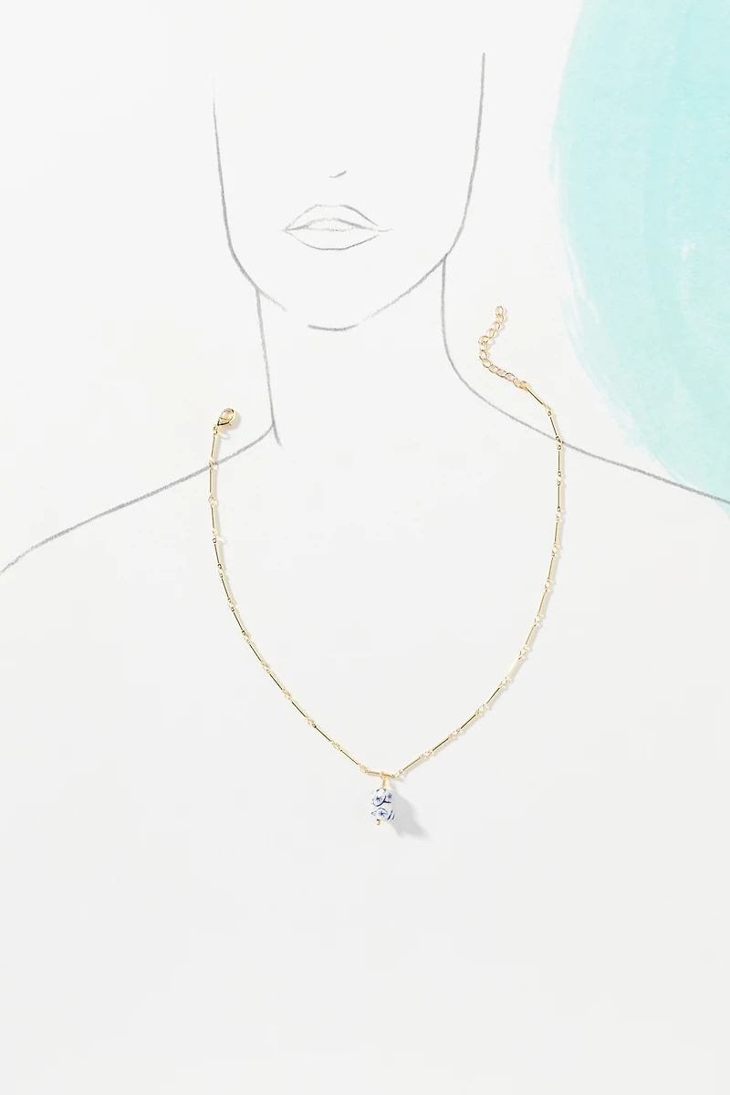 Pajarolimon Dog Charm Necklace