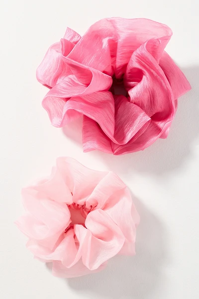 Sheer Scrunchies, Set of 2