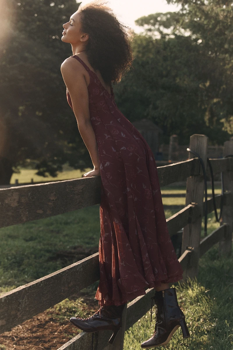 V. Chapman x Kristopher Brock Catalonia Midi Dress