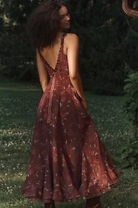V. Chapman x Kristopher Brock Catalonia Midi Dress