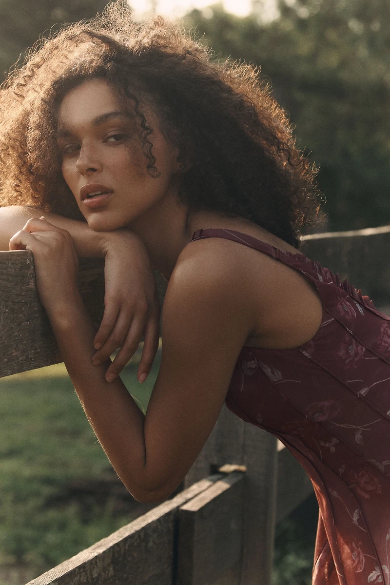 V. Chapman x Kristopher Brock Catalonia Midi Dress