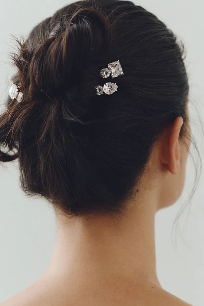 Nadri Crystal Bobby Pins, Set of 3