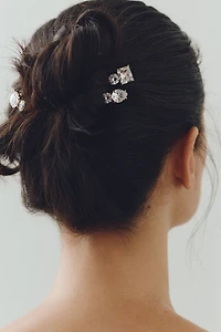 Nadri Crystal Bobby Pins, Set of 3
