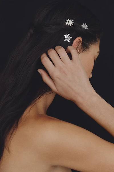 Nadri Marquee Cluster Bobby Pins, Set of 3