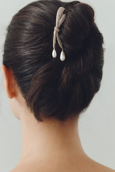 Nadri Bow Strand Hair Comb