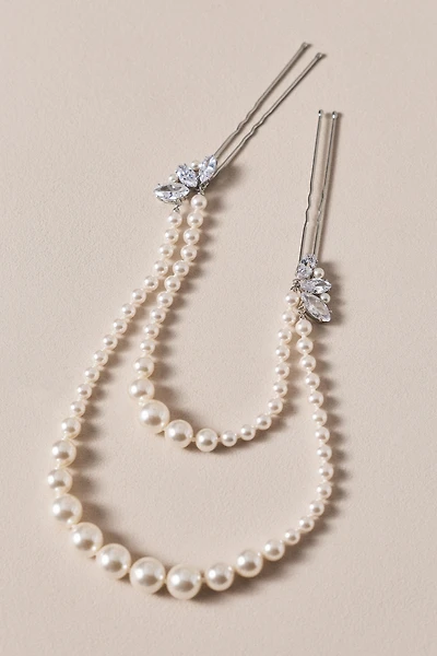 Nadri Pearl Hair Pin