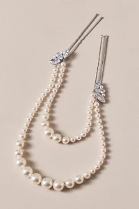 Nadri Pearl Hair Pin