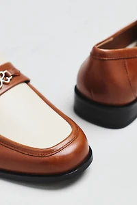 Maeve Colorblock Leather Loafers