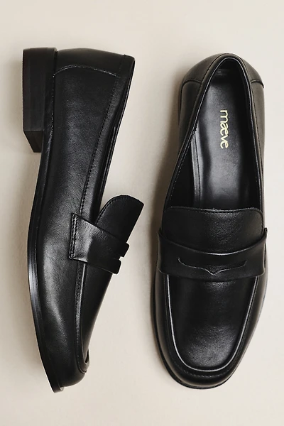 Maeve Penny Keeper Leather Loafers