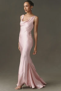 Mare Corset Satin Slip Dress