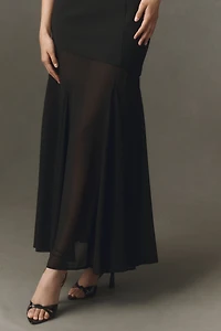Endless Rose Strapless Chiffon Dress
