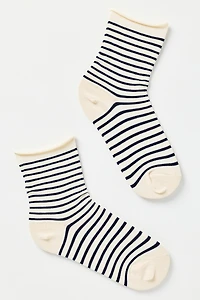 By Anthropologie Nautical Trouser Socks