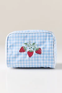 Weezie Small Patterned Toiletry Bag