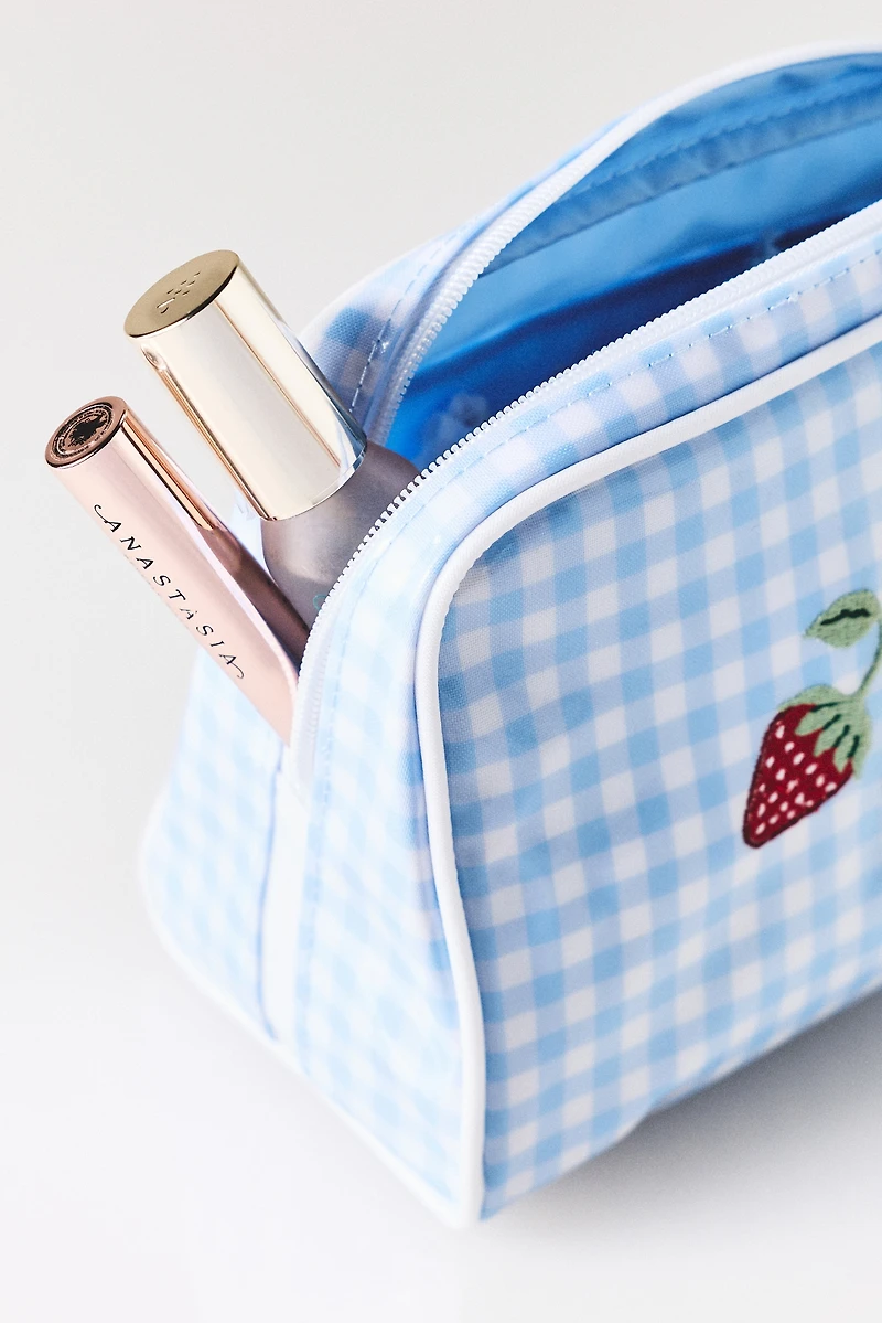Weezie Small Patterned Toiletry Bag