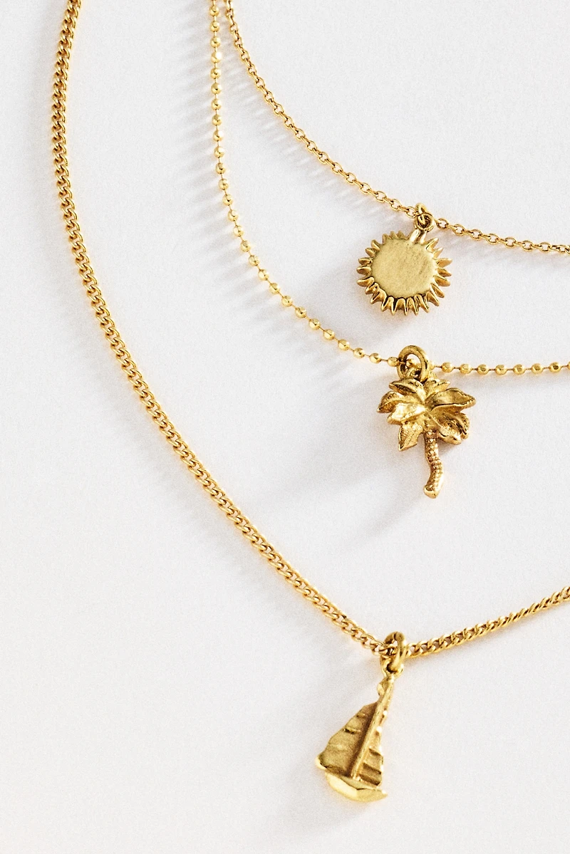 ALEMAIS Calypso Layered Pendant Necklace