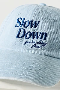 Kenz Kustomz Slow Down Baseball Cap