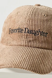 Favorite Daughter Corduroy Baseball Cap