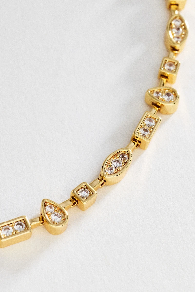 Mixed Up Gemstone Necklace