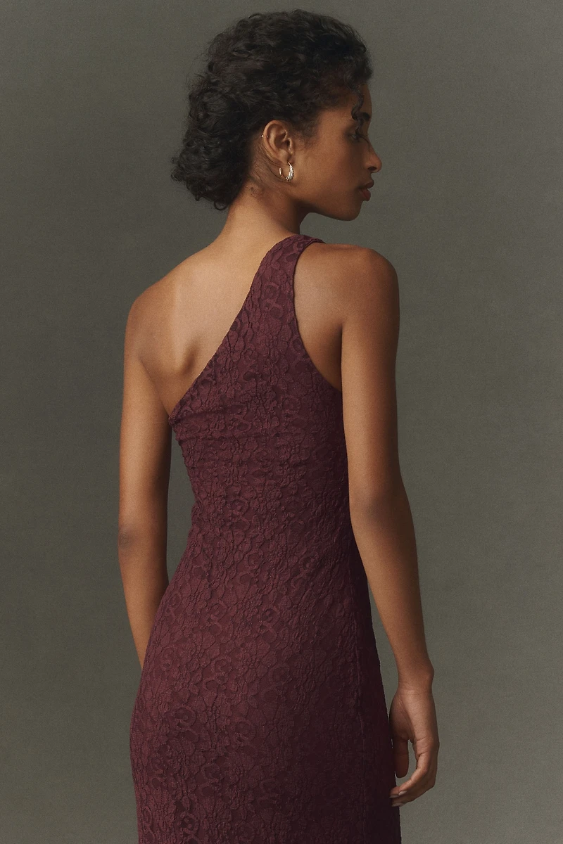 BHLDN Stretch Lace Bolero Maxi Dress