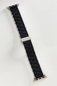 Posh Tech Orla Silicone & Stainless Steel Apple Watch Band