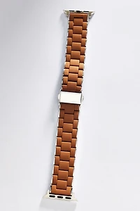 Posh Tech Orla Silicone & Stainless Steel Apple Watch Band