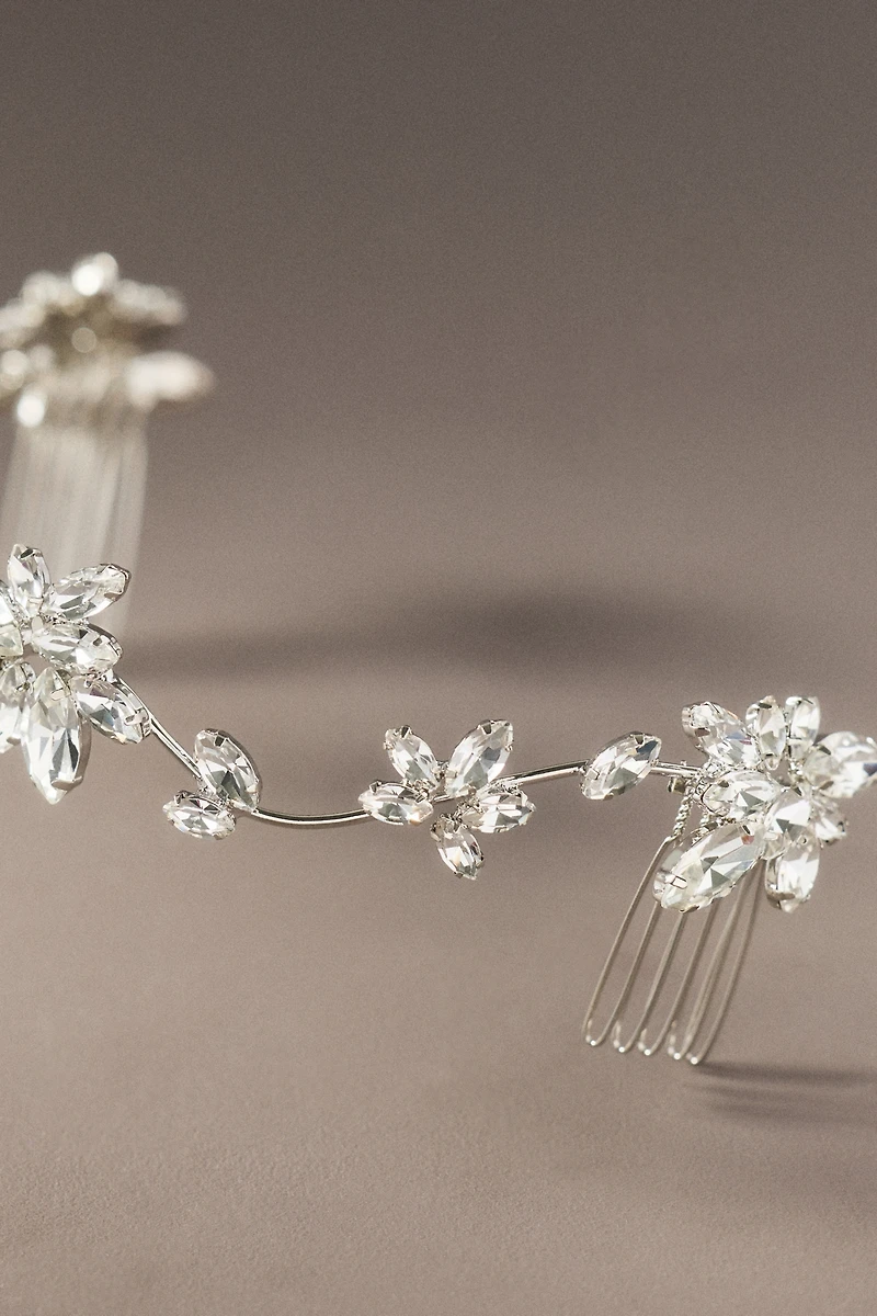 Twigs & Honey Crystal Pearl Burst Tiara