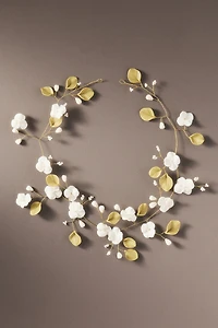 Twigs & Honey Wispy Peony Bridal Hair Vine 