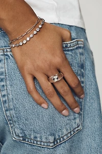 Gemstone Resin Cocktail Ring