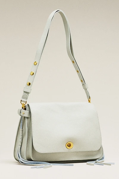 By Anthropologie Large Porter Leather Bag