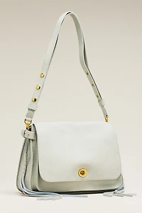 By Anthropologie Large Porter Leather Bag