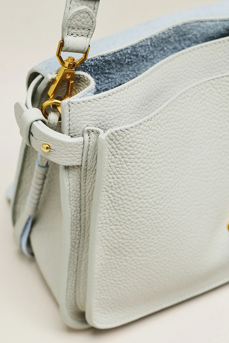 By Anthropologie Large Porter Leather Bag