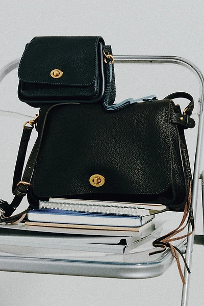 By Anthropologie Leather Mini Porter Bag