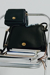 By Anthropologie Leather Mini Porter Bag