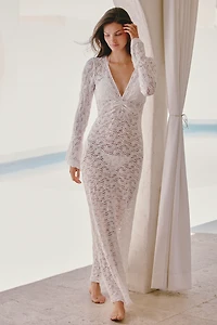 Mare Lace Cover-Up Maxi Dress
