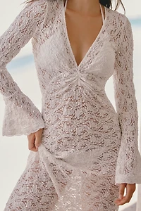 Mare Lace Cover-Up Maxi Dress