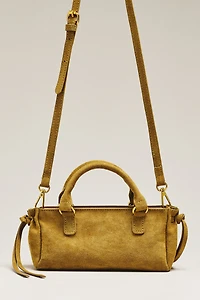 By Anthropologie Faux-Suede Mini Bag