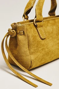 By Anthropologie Faux-Suede Mini Bag