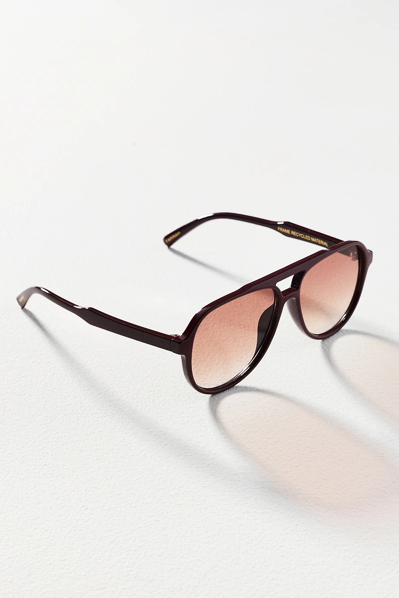 Reality Eyewear Farrah Aviator Sunglasses