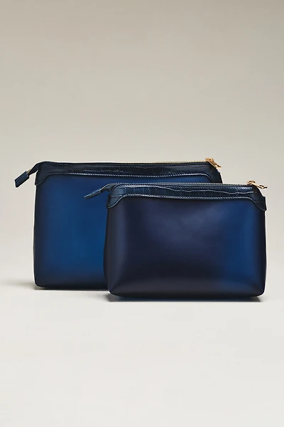 By Anthropologie Clear Travel Pouches, Set of 2