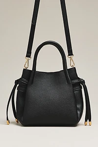 Maeve Faux-Leather Mini Tulip Satchel