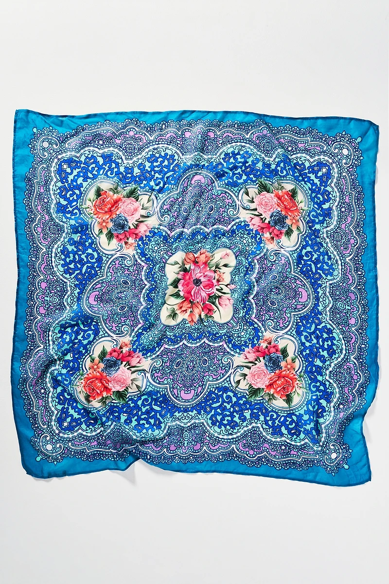 Vismaya Silk Headscarf